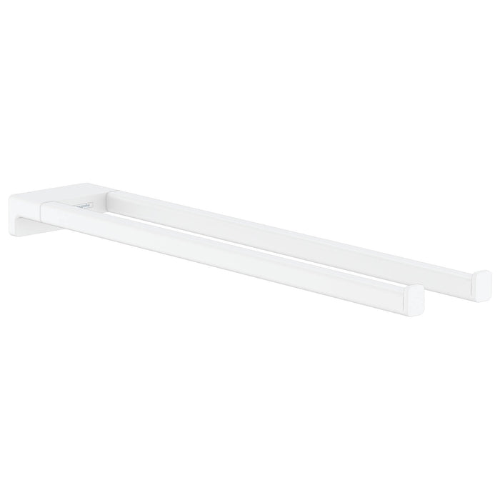 hansgrohe AddStoris Dual Towel Bar, matte white