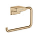 hansgrohe AddStoris Toilet Paper Holder without Cover, brushed bronze