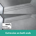 hansgrohe RainDrain Rock Trim Flex 47 1/4" Cut to Size and Tileable, nature stone - view 6