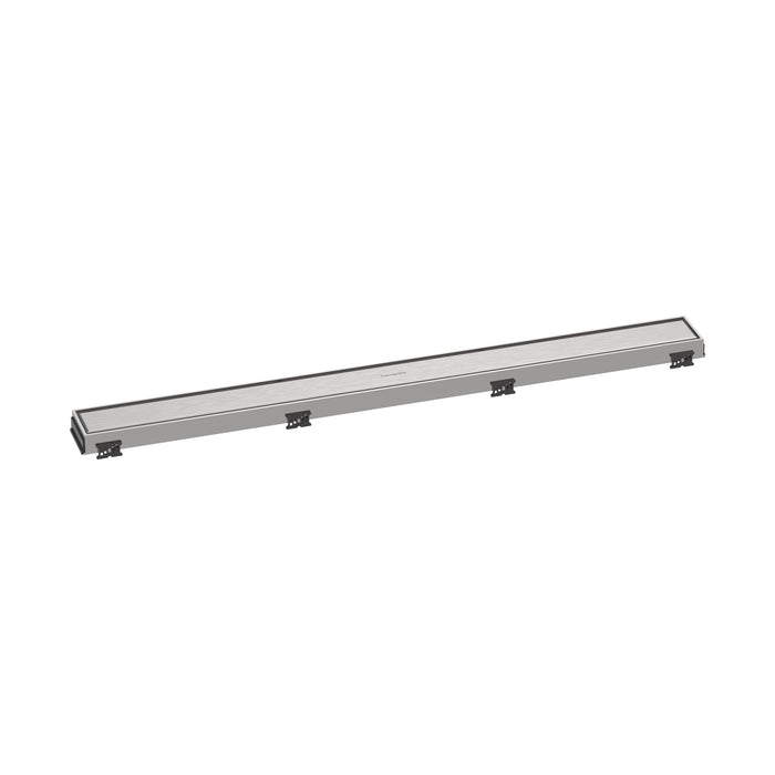 hansgrohe RainDrain Match Trim 31 1/2" with Height Adjustable Frame