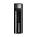 hansgrohe XtraStoris Rock Recessed Toilet Brush Holder with Toilet Paper Holder & Tileable Door, matte black