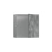 hansgrohe XtraStoris Rock Wall Niche with Tileable Door 12"x 12"x 5.5", brushed stainless steel
