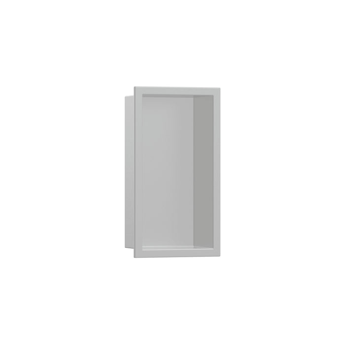 hansgrohe XtraStoris Original Wall niche with Frame 12x 6"x 5.5", concrete grey