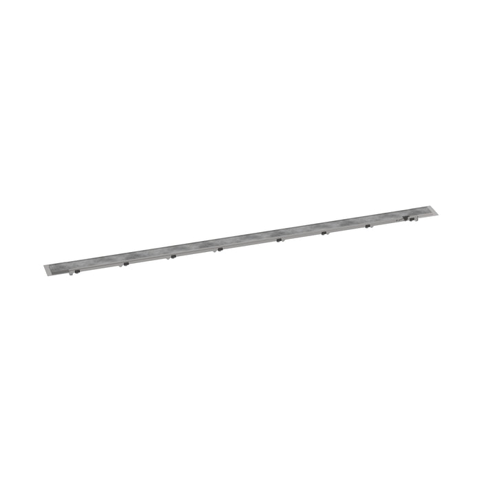 hansgrohe RainDrain Rock Trim Flex 59 1/8" Cut to Size and Tileable, nature stone