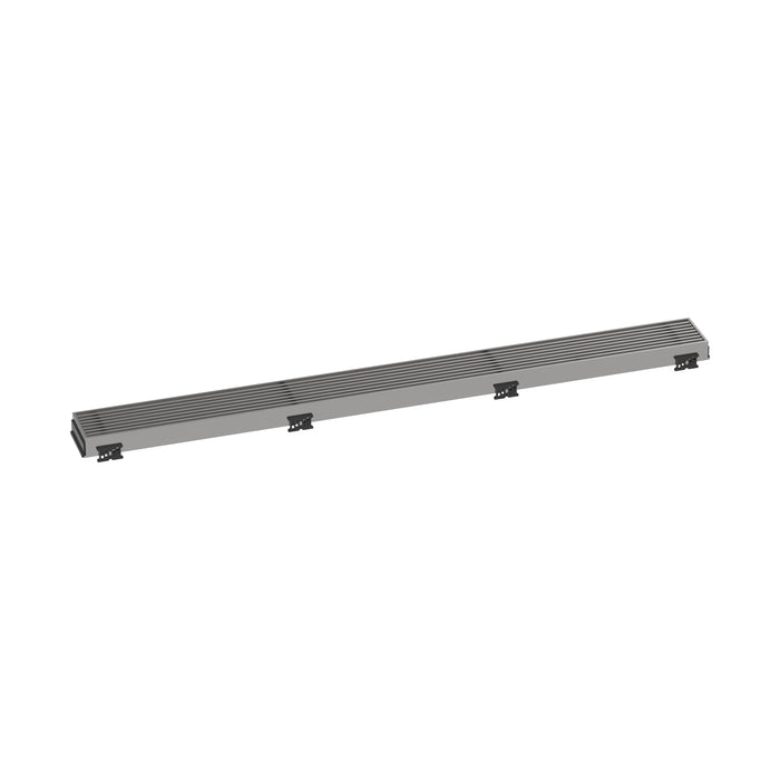 hansgrohe RainDrain Match Boardwalk Trim Boardwalk 31 1/2" with Height Adjustable Frame