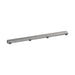 hansgrohe RainDrain Match Classic Trim Classic 35 1/4" with Height Adjustable Frame, brushed stainless steel