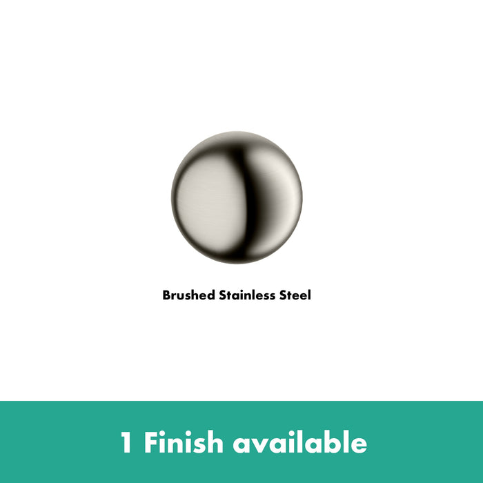 hansgrohe RainDrain Match Classic Trim Classic 35 1/4" with Height Adjustable Frame, brushed stainless steel - view 6