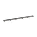 hansgrohe RainDrain Match Boardwalk Trim Boadwalk 47 1/4" with Height Adjustable Frame, brushed stainless steel