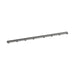 hansgrohe RainDrain Match Boardwalk Trim 59 Boardwalk 1/8" with Height Adjustable Frame, brushed stainless steel