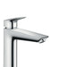 hansgrohe Logis Single-Hole Faucet 190 with Pop-Up Drain, 1.2 GPM, chrome