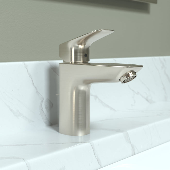 hansgrohe Logis Single-Hole Faucet 100 with Pop-Up Drain, 1.2 GPM