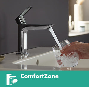 hansgrohe Logis Fine Single-Hole Faucet 110, 1.2 GPM, brushed nickel - view 3