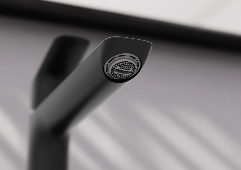 hansgrohe Logis Fine Single-Hole Faucet 110, 1.2 GPM, matte black - view 2