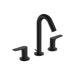 hansgrohe Logis Widespread Faucet 150 with Pop-Up Drain, 1.2 GPM, matte black