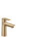 hansgrohe Talis E Single-Hole Faucet 110 with Pop-Up Drain, 1.2 GPM, brushed bronze