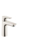 hansgrohe Talis E Single-Hole Faucet 110 with Pop-Up Drain, 1.2 GPM, brushed nickel
