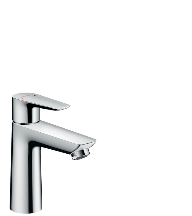 hansgrohe Talis E Single-Hole Faucet 110 with Pop-Up Drain, 1.2 GPM, chrome