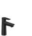 hansgrohe Talis E Single-Hole Faucet 110 with Pop-Up Drain, 1.2 GPM, matte black