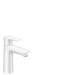 hansgrohe Talis E Single-Hole Faucet 110 with Pop-Up Drain, 1.2 GPM, matte white