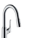 hansgrohe Allegro N Prep Kitchen Faucet, 2-Spray Pull-Down, 1.75 GPM, chrome