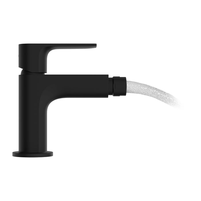 hansgrohe Rebris E Single-Hole Bidet Faucet, 1.5 GPM, matte black - view 2