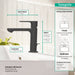 hansgrohe Rebris S Single-Hole Faucet 110 with Pop-Up Drain, 1.2 GPM, matte black - view 3