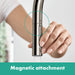 hansgrohe Talis N HighArc Kitchen Faucet, O-Style 2-Spray Pull-Down, 1.75 GPM, brushed black chrome - view 5