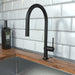 hansgrohe Talis N HighArc Kitchen Faucet, O-Style 2-Spray Pull-Down, 1.75 GPM, matte black - view 2