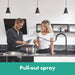 hansgrohe Talis N HighArc Kitchen Faucet, O-Style 2-Spray Pull-Down, 1.75 GPM, matte black - view 5