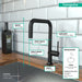 hansgrohe Talis N Kitchen Faucet, U-Style 1-Spray, 1.75 GPM, matte black - view 4