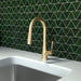 hansgrohe Talis S Prep Kitchen Faucet, 2-Spray Pull-Down, 1.75 GPM, brushed gold optic - view 2