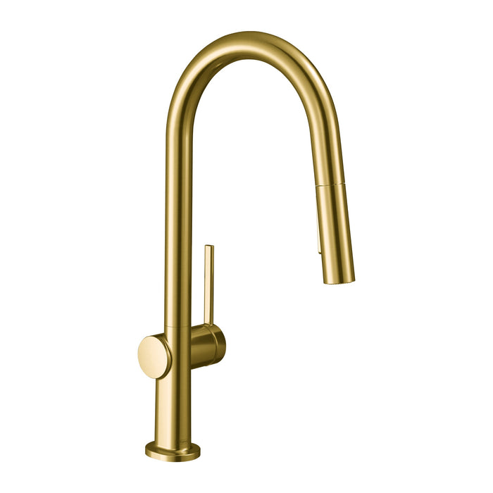 hansgrohe Talis N HighArc Kitchen Faucet, A-Style 2-Spray Pull-Down, 1.75 GPM