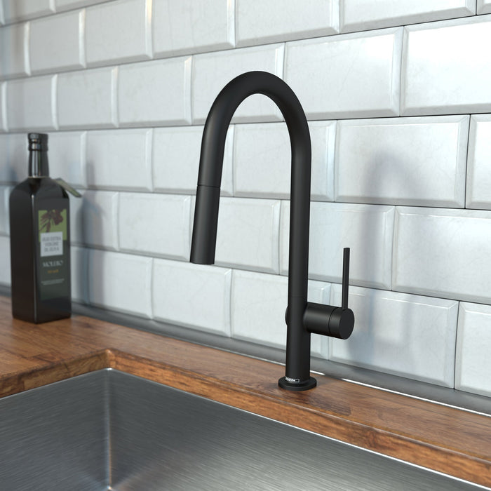 hansgrohe Talis N HighArc Kitchen Faucet, A-Style 2-Spray Pull-Down, 1.75 GPM
