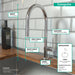 hansgrohe Talis N HighArc Kitchen Faucet, O-Style 2-Spray Pull-Down, 1.5 GPM, chrome - view 3