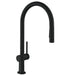 hansgrohe Talis N HighArc Kitchen Faucet, O-Style 2-Spray Pull-Down, 1.5 GPM, matte black