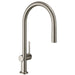 hansgrohe Talis N HighArc Kitchen Faucet, O-Style 2-Spray Pull-Down, 1.5 GPM, stainless steel optic