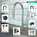 hansgrohe Talis N HighArc Kitchen Faucet, O-Style 2-Spray Pull-Down, 1.5 GPM, stainless steel optic - view 3