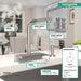 hansgrohe Aquno Select Kitchen Faucet, 2-Spray Pull-Out, 1.75 GPM, stainless steel optic - view 4