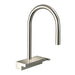 hansgrohe Aquno Select HighArc Kitchen Faucet, 3-Spray Pull-Down, 1.75 GPM, polished nickel