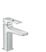 hansgrohe Metropol Single-Hole Faucet 110 with Loop Handle and Pop-Up Drain, 1.2 GPM, chrome