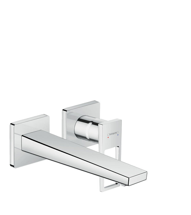 hansgrohe Metropol Wall-Mounted Single-Handle Faucet Trim with Loop Handle, 1.2 GPM, chrome