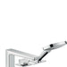 hansgrohe Metropol 3-Hole Roman Tub Set Trim with Loop Handle and 1.75 GPM Handshower, chrome