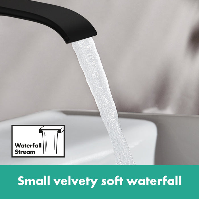 hansgrohe Vivenis Widespread Faucet 95 with Pop-UP Drain, 1.2 GPM, matte black - view 2