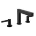 hansgrohe Finoris Wide-spread Faucet 110 with Pop-up Drain, 1.2 GPM, matte black