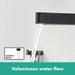 hansgrohe Finoris Wide-spread Faucet 110 with Pop-up Drain, 1.2 GPM, matte black - view 3