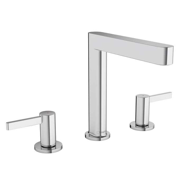 hansgrohe Finoris Wide-spread Faucet 160 with Pop-up Drain, 1.2 GPM, chrome