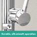 hansgrohe Finoris Single-Hole Faucet 230 with 2-Spray Pull-Out, 1.2 GPM, brushed nickel - view 5
