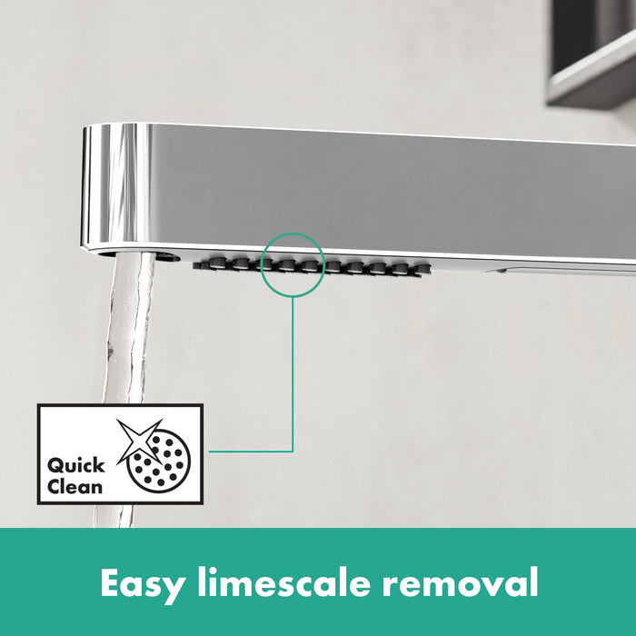 hansgrohe Finoris Single-Hole Faucet 230 with 2-Spray Pull-Out, 1.2 GPM, chrome - view 6