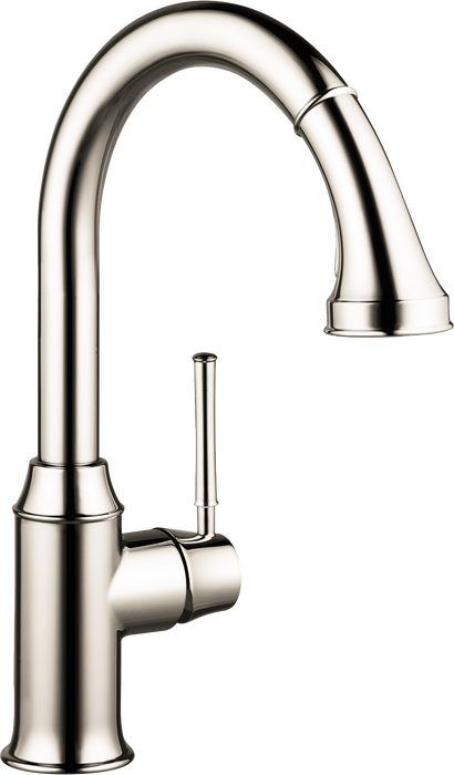 hansgrohe Talis C HighArc Kitchen Faucet, 2-Spray Pull-Down, 1.75 GPM