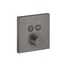 AXOR ShowerSelect Thermostatic Trim Square for 2 Functions